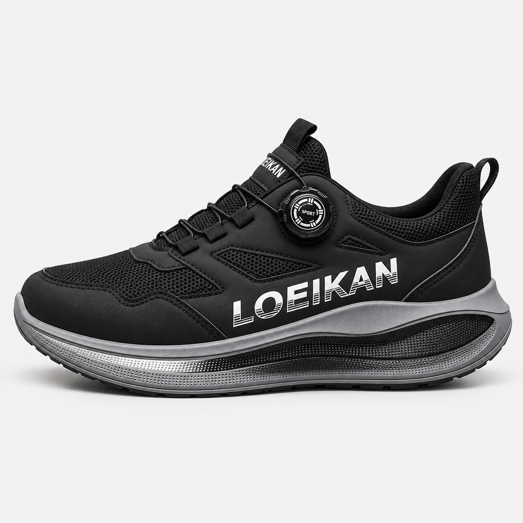 Orthopedic Shoes Rotating Button Mesh