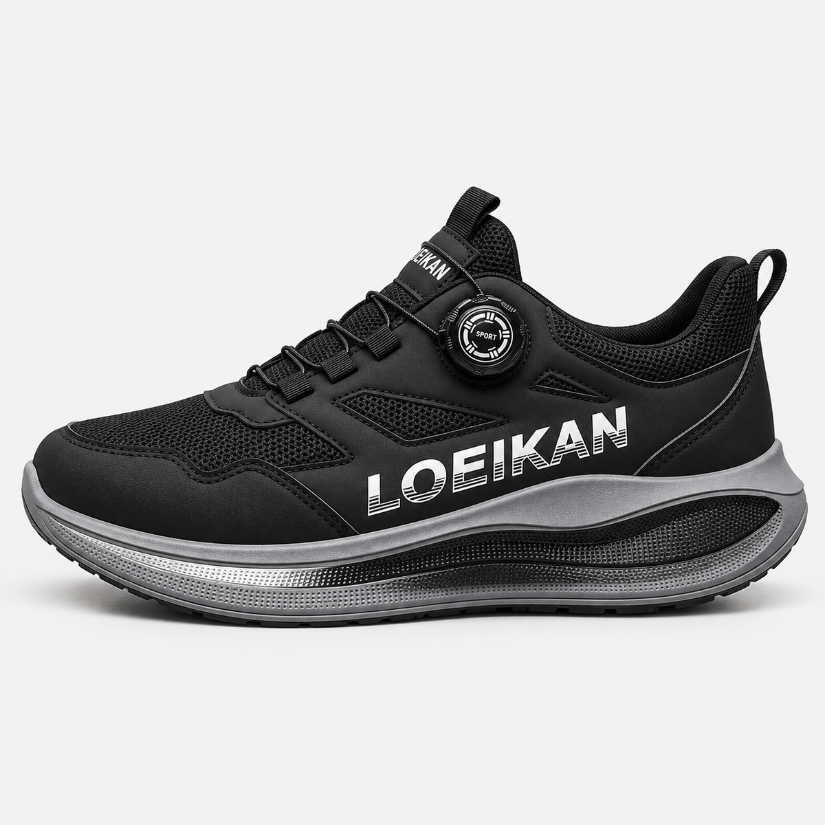 Orthopedic Shoes Rotating Button Mesh