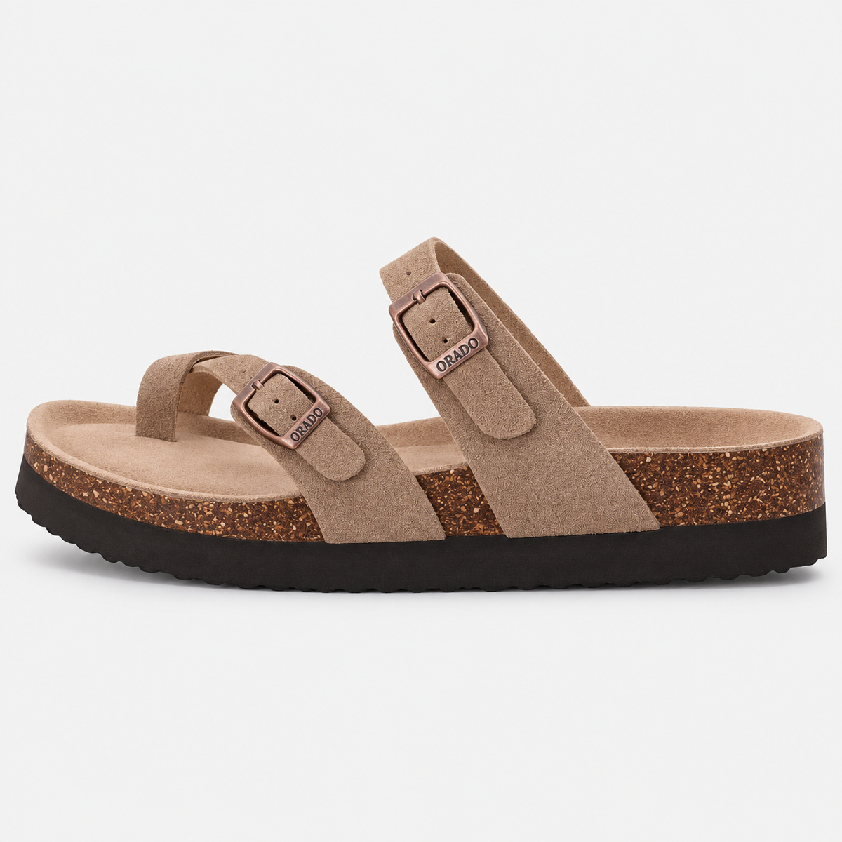 Orthopedic Shoes Suede Cork