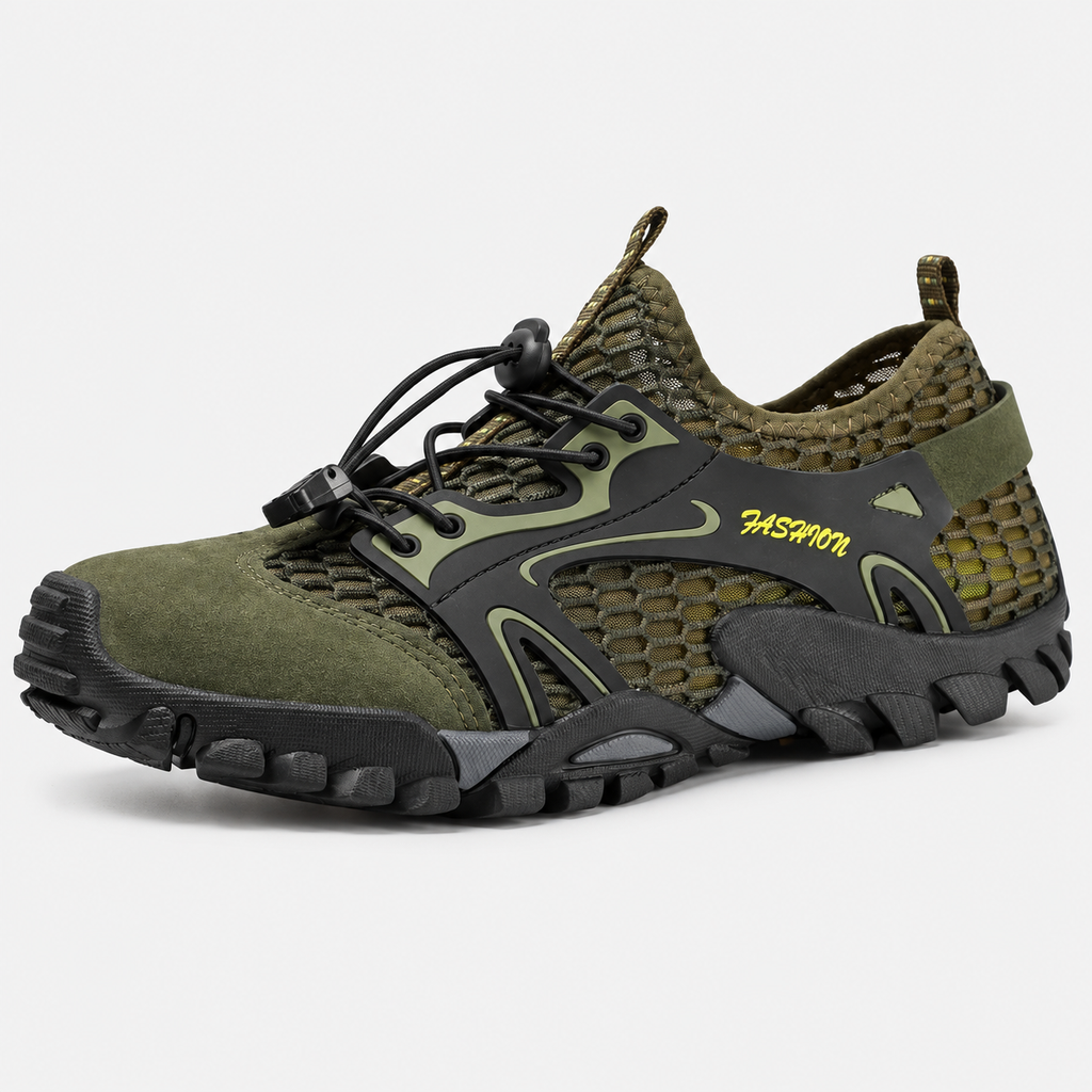 Orthopedic Shoes Microfiber Breathable Mesh Hiking