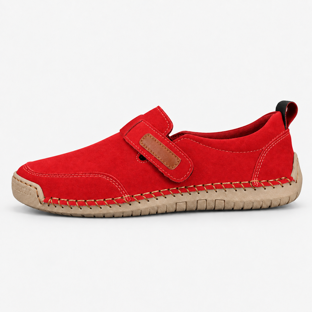Orthopedic Shoes Blue Slip-On