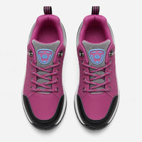 Women's Waterproof Platform Lace-Up Sneakers with Air Cushion Sole