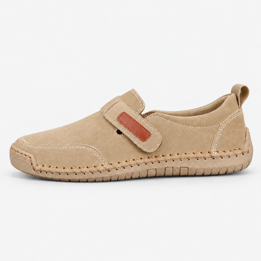 Orthopedic Shoes Blue Slip-On