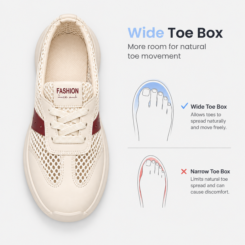 Orthopedic Shoes Mesh Breathable
