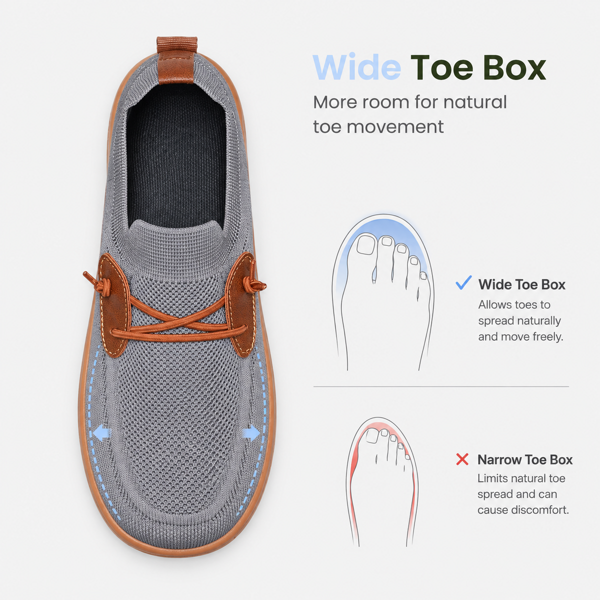 Anatomic Shoes Barefoot Wide Toe Box