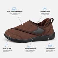 Wider Fit Shoes Winter Fur-Lined