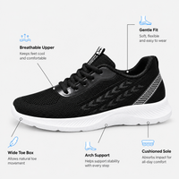Orthopedic Shoes Pvc Breathable Mesh Platform Sole