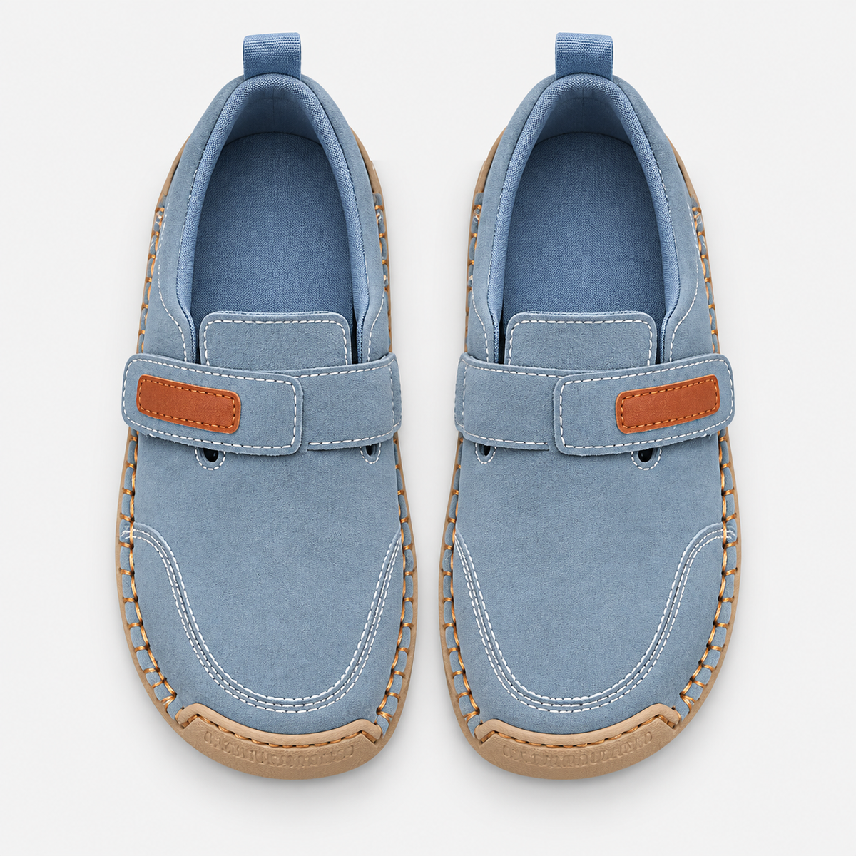 Orthopedic Shoes Blue Slip-On