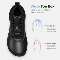 Orthopedic Shoes Wide Toe Box Plush Lined
