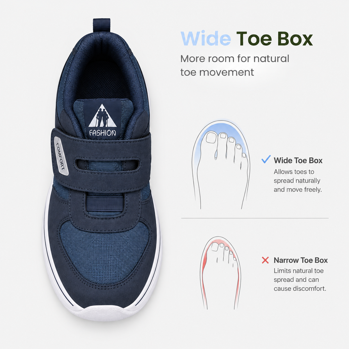 Unisex Orthopedic Diabetic Walking Shoes