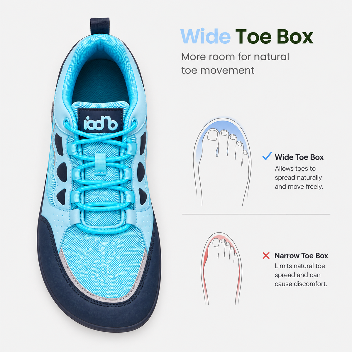 Orthopedic Shoes Barefoot Wide Toe