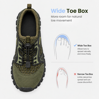 Orthopedic Shoes Microfiber Breathable Mesh Hiking