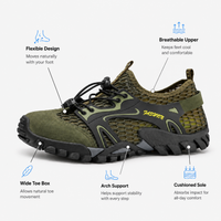 Orthopedic Shoes Microfiber Breathable Mesh Hiking