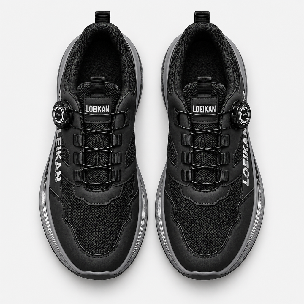 Orthopedic Shoes Rotating Button Mesh