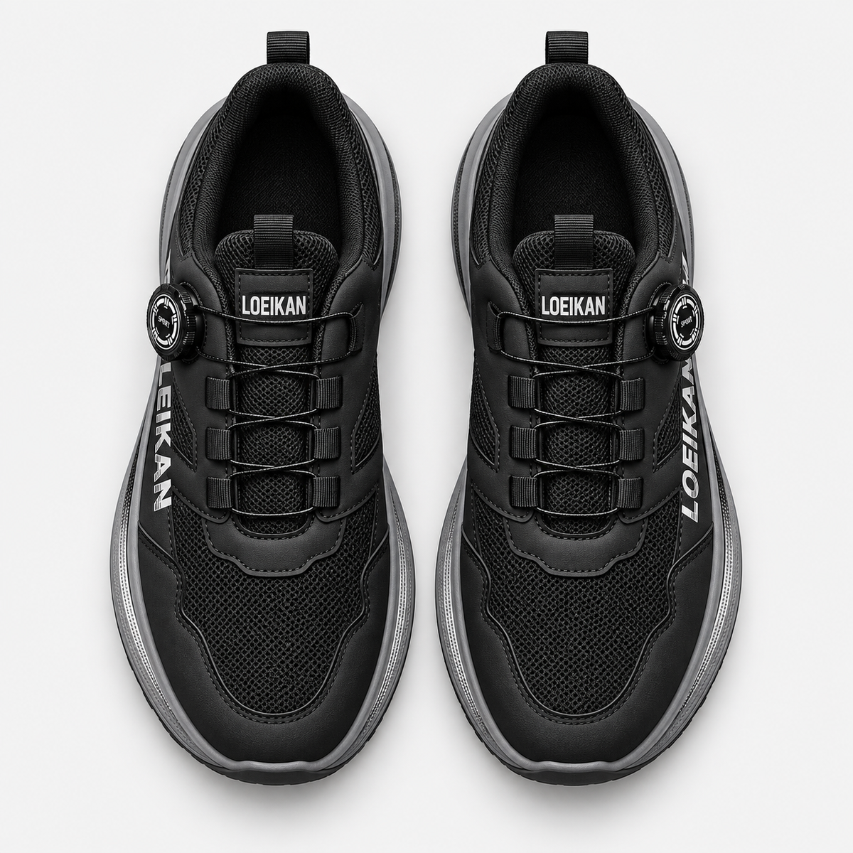 Orthopedic Shoes Rotating Button Mesh