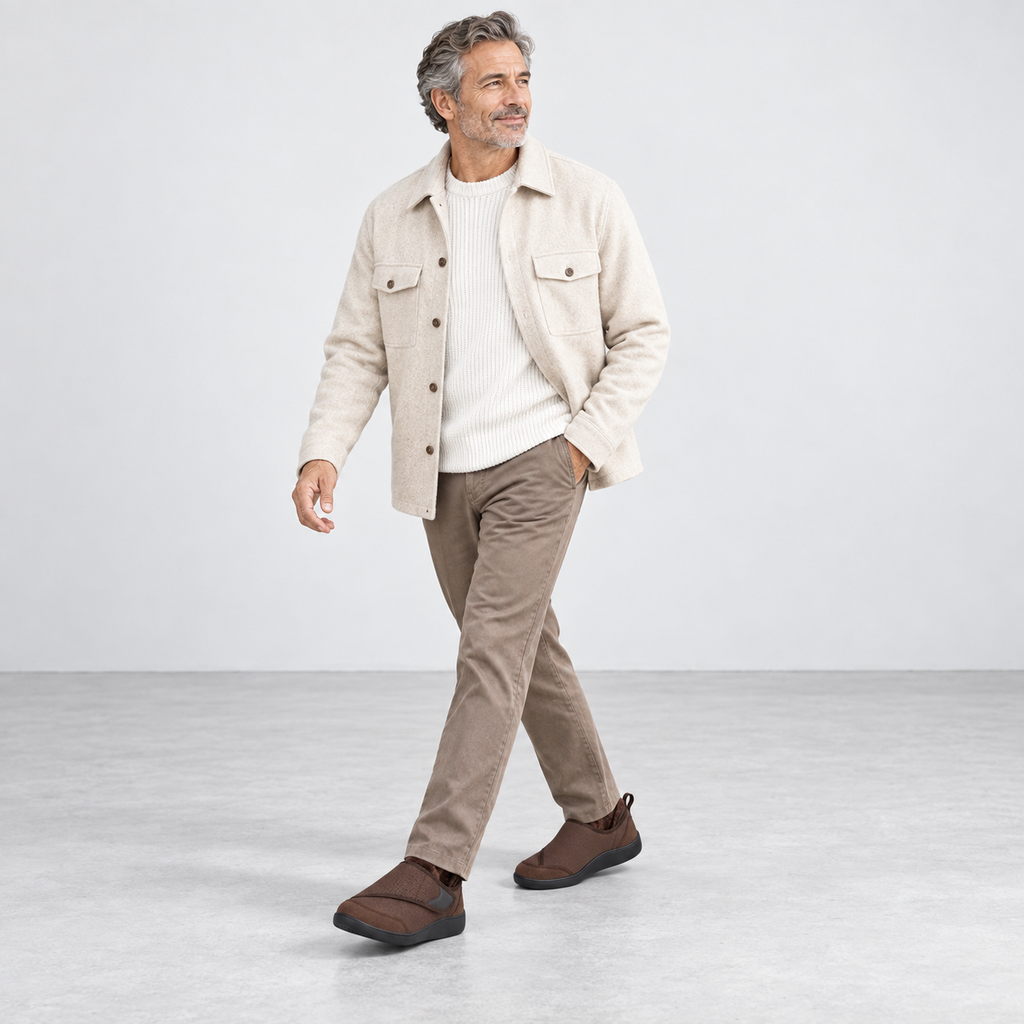 Wider Fit Shoes Winter Fur-Lined