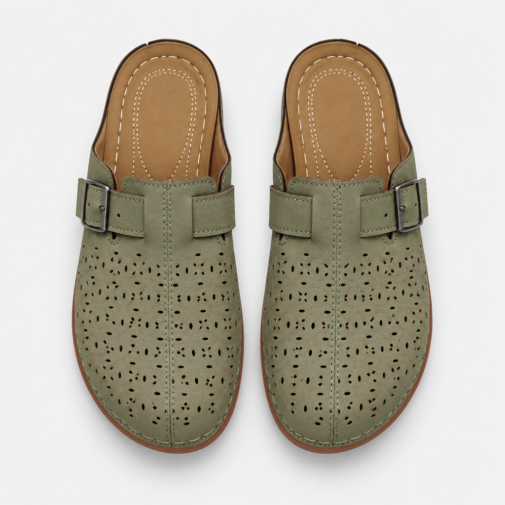 Stylish Orthopedic Shoes Uk Hollow Out Closed Toe