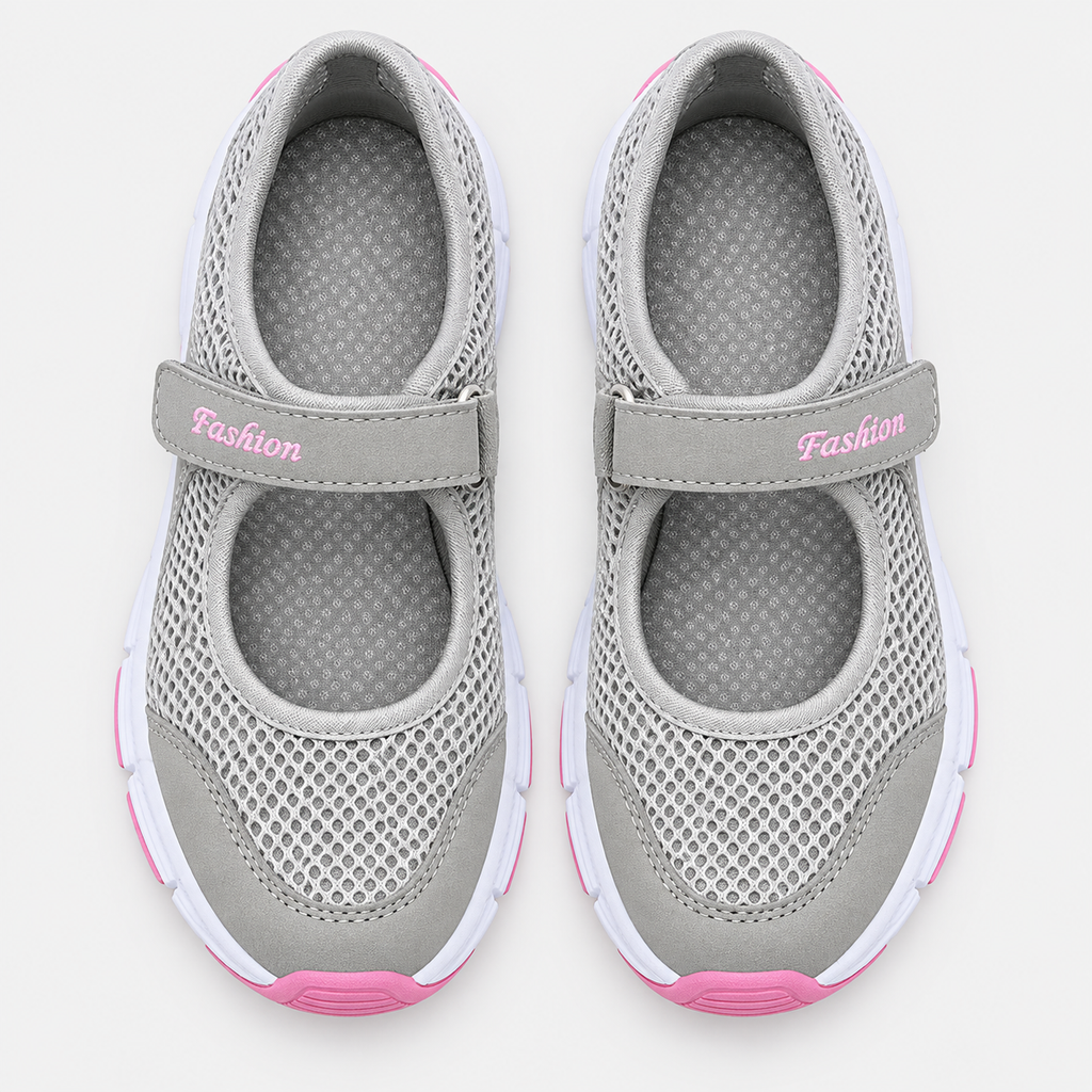 Orthopedic Shoes Nylon Mesh Mary Jane
