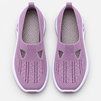 Orthopedic Shoes For Walking Hollow Knit Mesh Slip-On