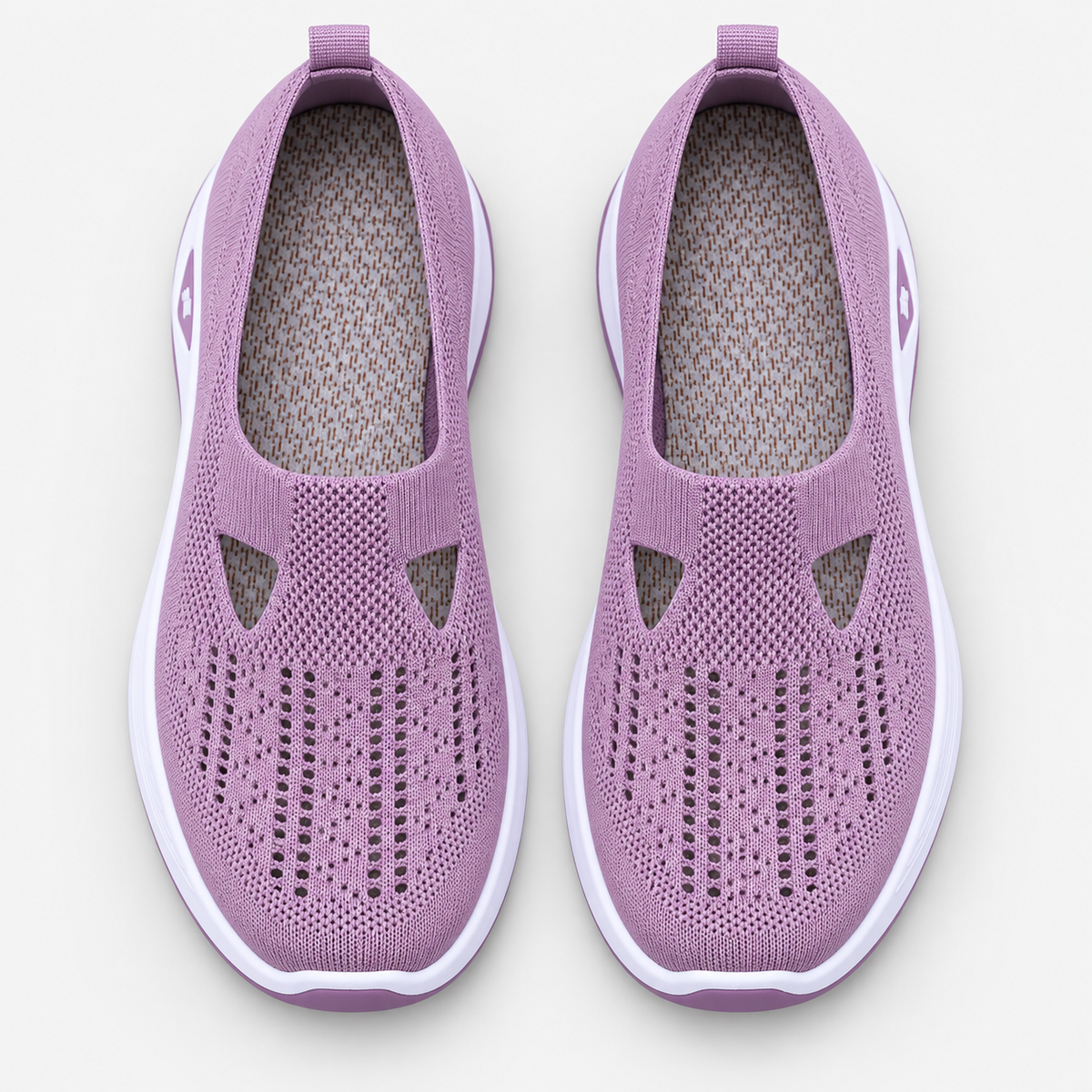 Orthopedic Shoes For Walking Hollow Knit Mesh Slip-On