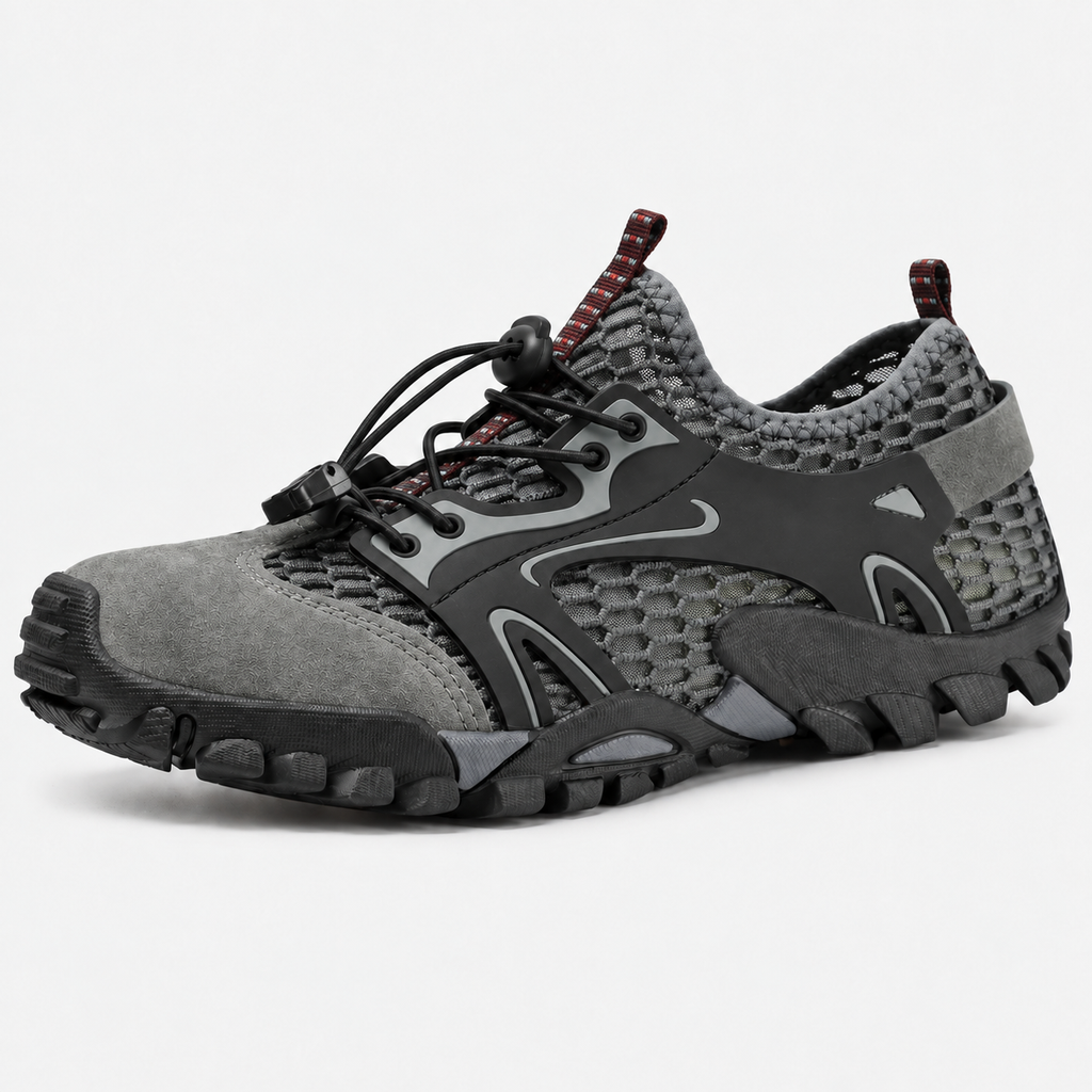 Orthopedic Shoes Microfiber Breathable Mesh Hiking