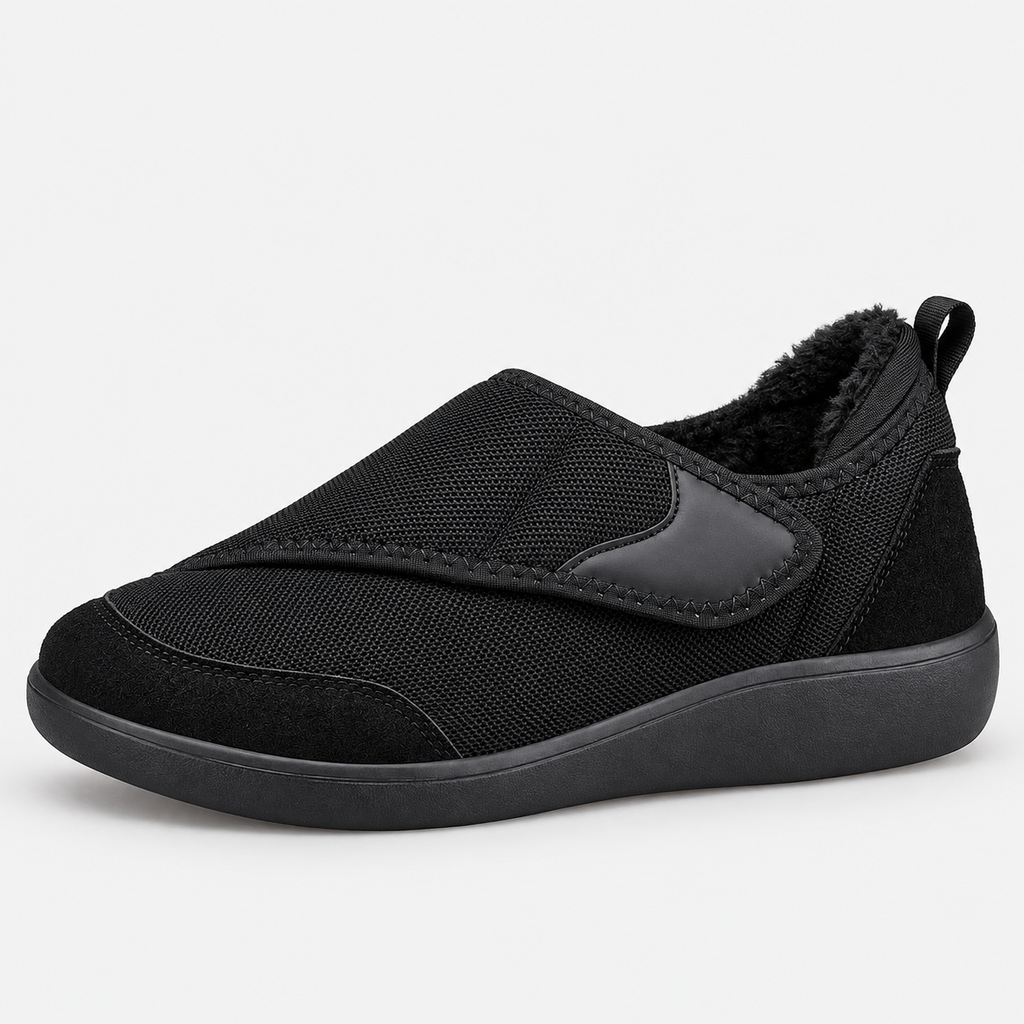 Wider Fit Shoes Winter Fur-Lined