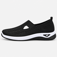Orthopedic Shoes For Walking Hollow Knit Mesh Slip-On
