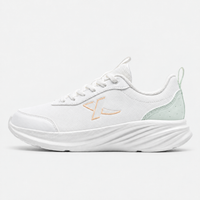 Xtep Women's White Water-Repellent Running Shoes