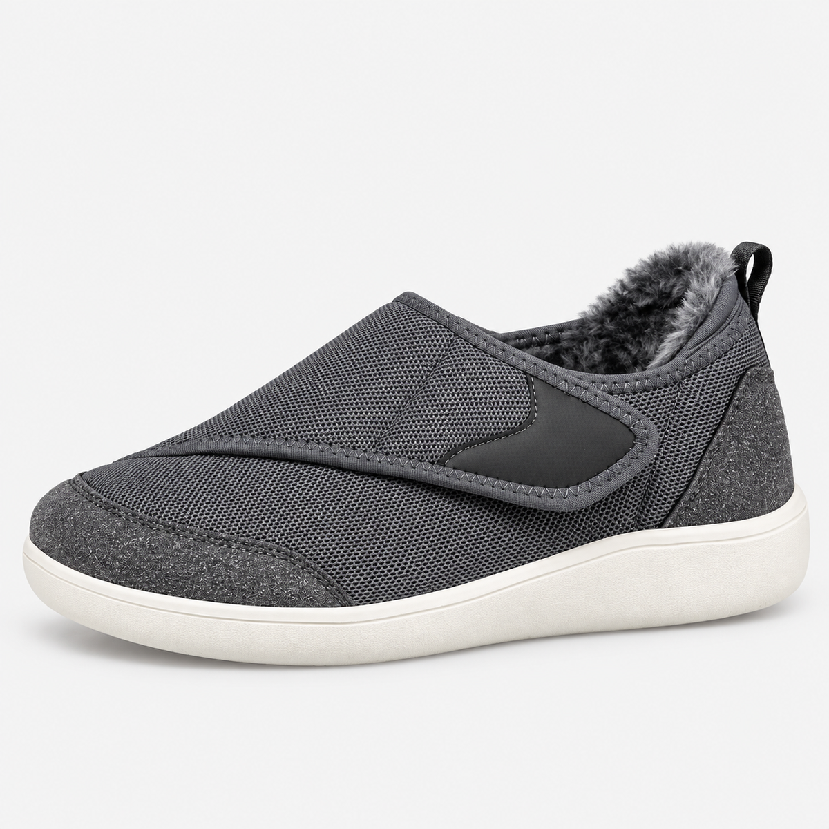 Wider Fit Shoes Winter Fur-Lined