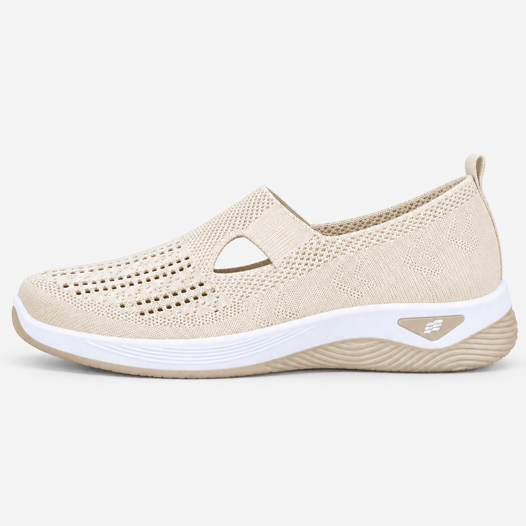 Orthopedic Shoes For Walking Hollow Knit Mesh Slip-On