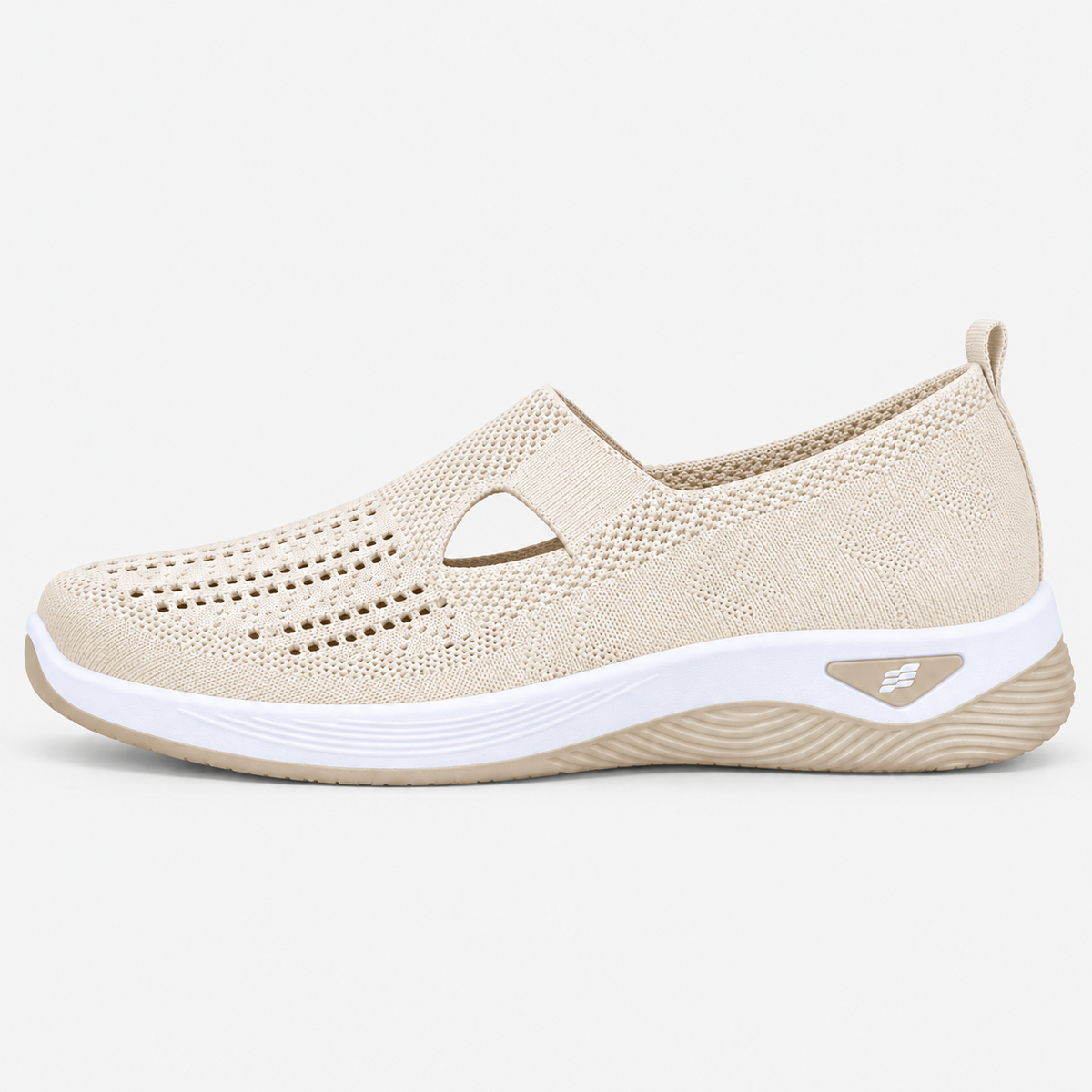 Orthopedic Shoes For Walking Hollow Knit Mesh Slip-On
