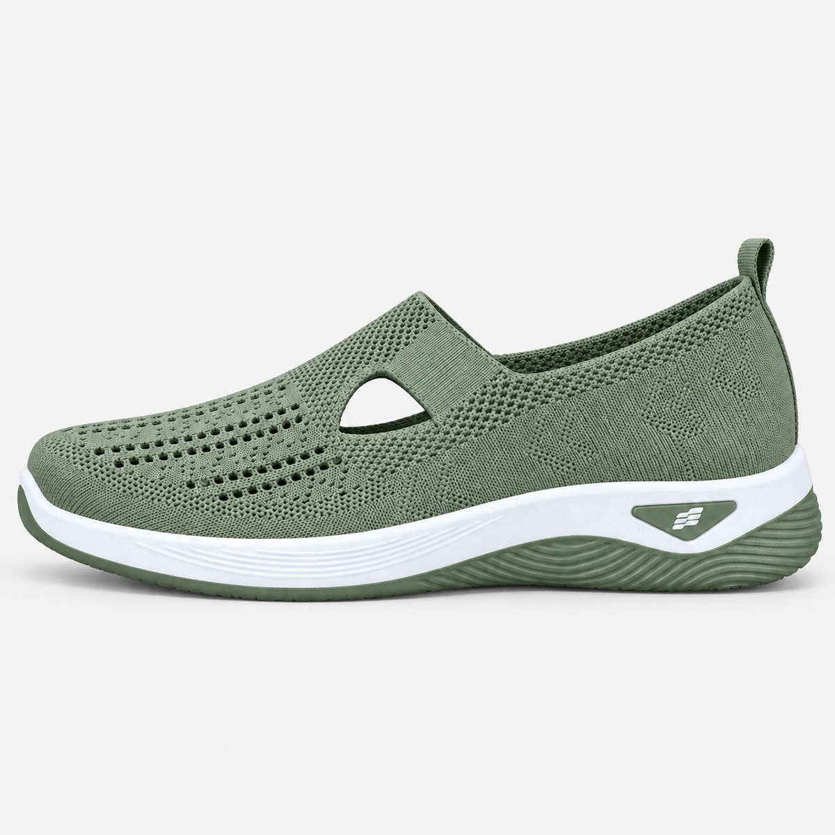 Orthopedic Shoes For Walking Hollow Knit Mesh Slip-On