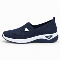 Orthopedic Shoes For Walking Hollow Knit Mesh Slip-On