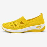 Orthopedic Shoes For Walking Hollow Knit Mesh Slip-On