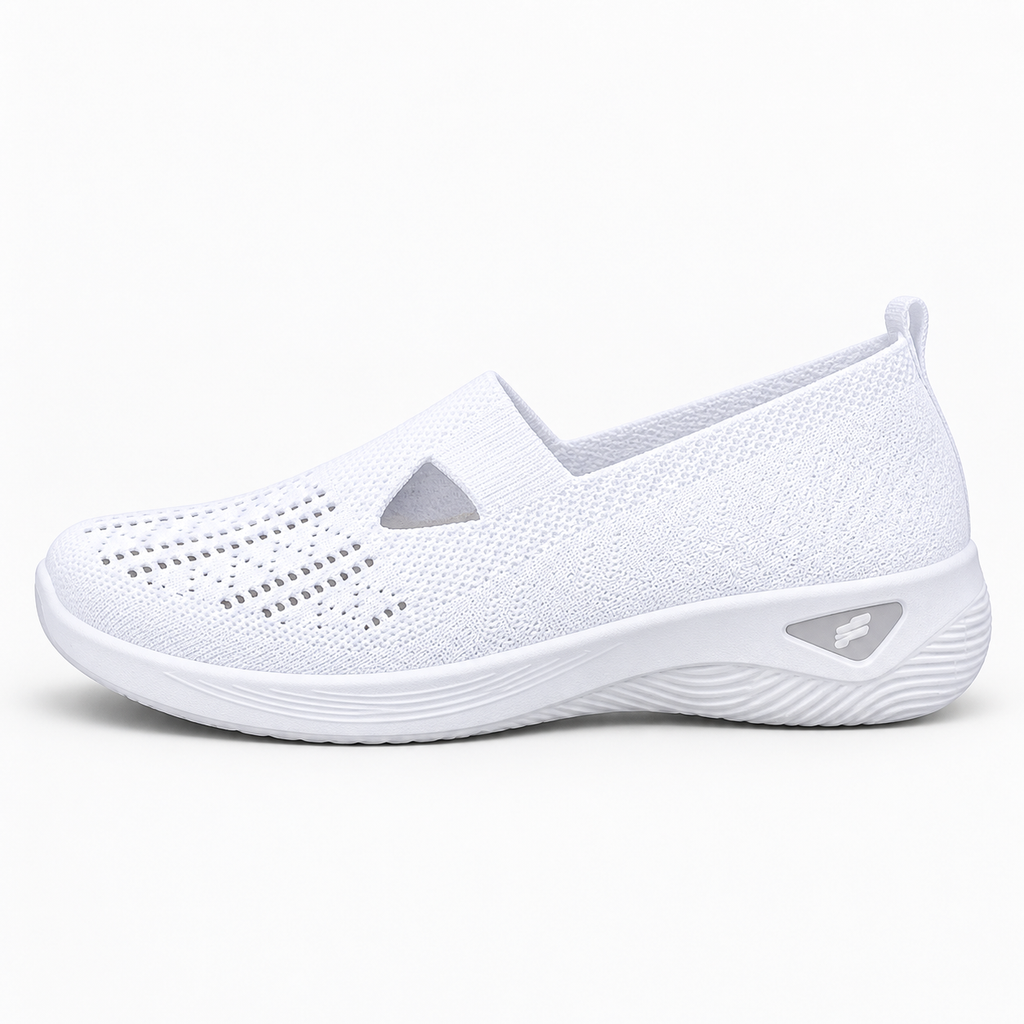 Orthopedic Shoes For Walking Hollow Knit Mesh Slip-On