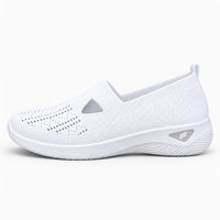 Orthopedic Shoes For Walking Hollow Knit Mesh Slip-On