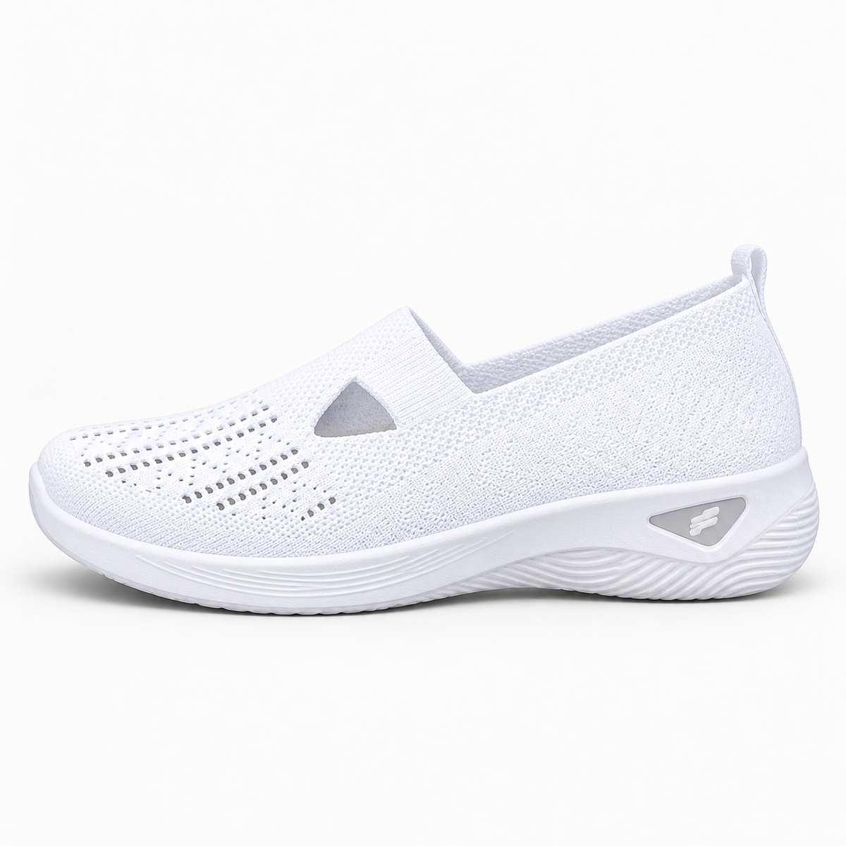 Orthopedic Shoes For Walking Hollow Knit Mesh Slip-On