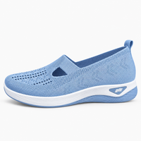 Orthopedic Shoes For Walking Hollow Knit Mesh Slip-On