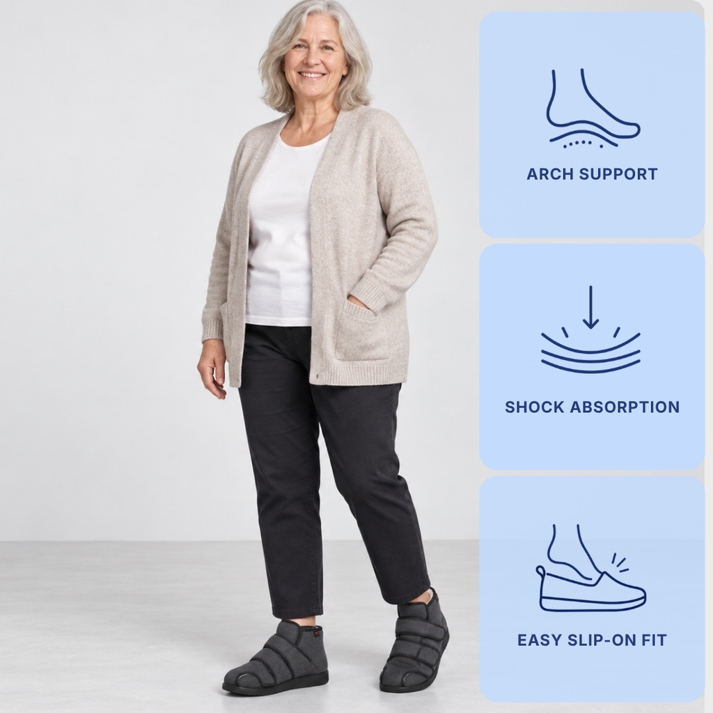 Extra Wide Fit Shoes For Swollen Feet Diabetic