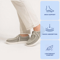 Orthopedic Shoes Canvas Slip-On