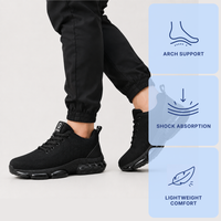 Orthopedic Shoes Fabric Steel Toe Breathable Mesh