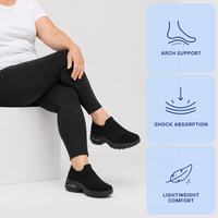 Women'S Orthopedic Shoes Uk Slip-On Air Cushion