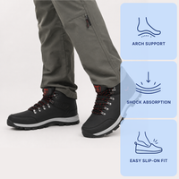 Orthopedic Shoes Artificial Leather Plush Lined Lace-Up
