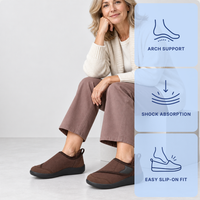Wider Fit Shoes Winter Fur-Lined