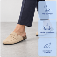 Orthopedic Shoes Faux Suede Cork Sole