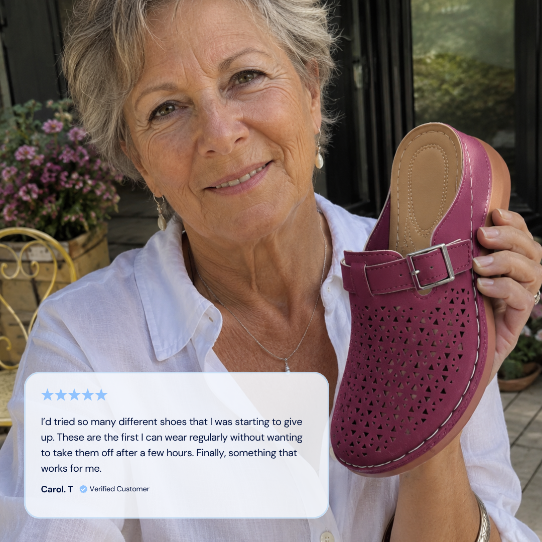 Comfortable Orthopedic Shoes Uk Ladies Perforated Wedge
