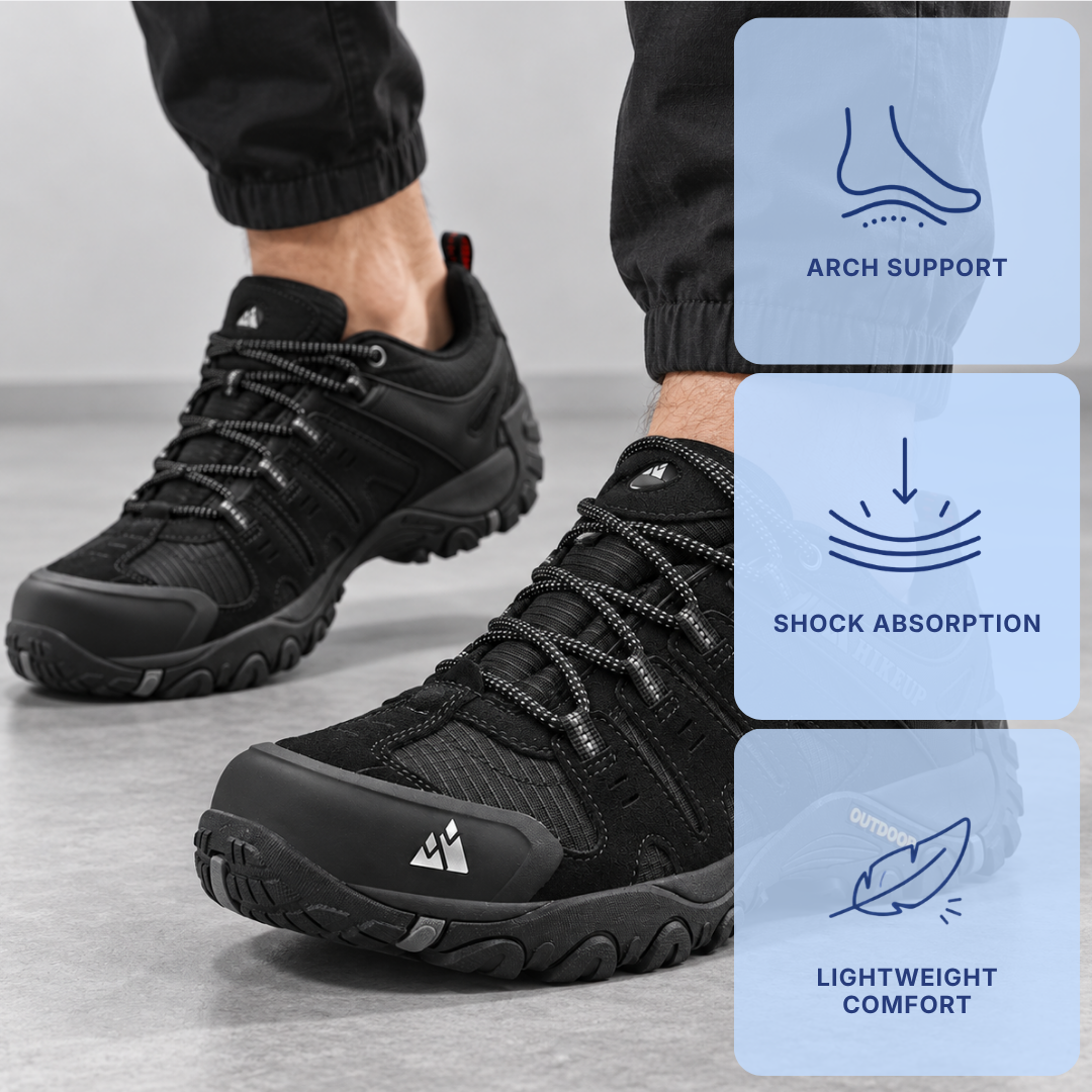 Orthopedic Shoes Suede Leather Low Top