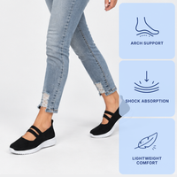 Orthopedic Shoes Breathable Mesh Mary Jane Slip-On