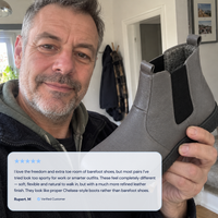 Orthopedic Shoes Genuine Leather Barefoot