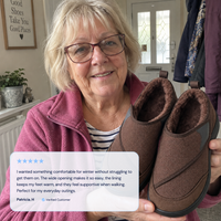 Wider Fit Shoes Winter Fur-Lined